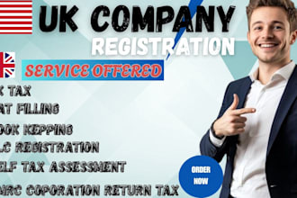 register your UK ltd company and file vat returns professionally