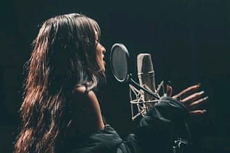 be your female singer in techno, rnb edm dance afro house pop and other genres