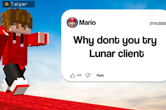 make you minecraft thumbnail