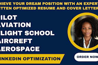 do pilot, aviation, aircraft, airline, flight school aerospace resume writing cv