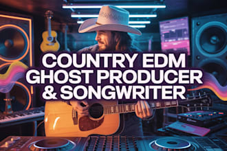 be your country edm ghost producer songwriter music producer