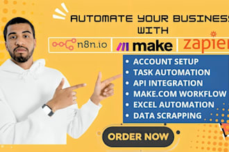 set up made com make com automation workflow zapier vapi fix error n8n ai