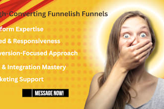 build a high converting funnelish sales funnel to skyrocket your sales