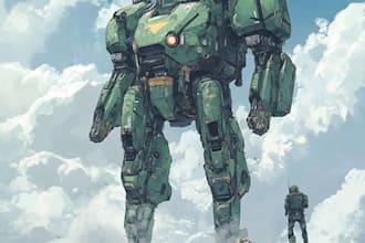 draw illustration and concept mecha, gundam, and robot