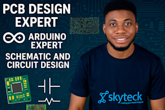 do pcb design, pcb layout, circuit and schematic design in altium or eagle