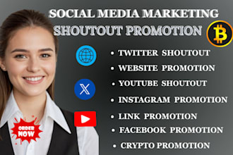 do viral shoutout, promote website link to 100m active USA, UK, ig,fb,yt tiktok