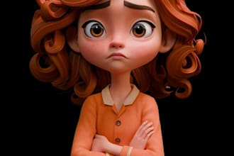 do stylized 3d character modeling, rigging and 3d animation