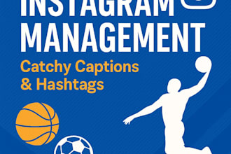 manage your instagram accountand write engaging captions