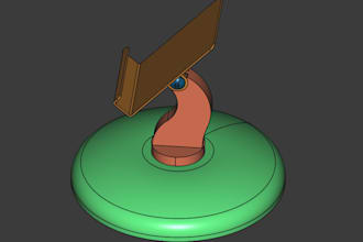 model 3d cad part and assembly