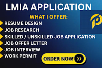complete canada work visa lima job offer resume services fast and reliable