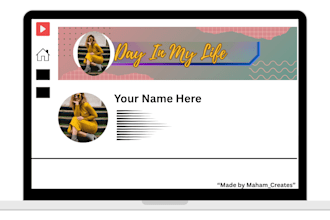 design professional youtube banners
