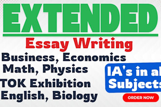 help in urgent ib extended essays, tok exhibition,sl and hl ias, and ess ia