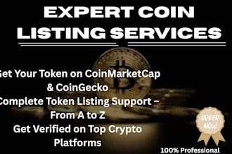 list your crypto coin on top platforms