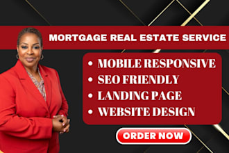 build mortgage website real estate website, finance website, mortgage calculator