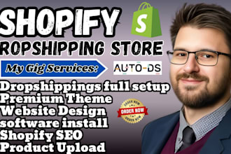 build, optimize, and audit your shopify dropshipping  or ecommerce store