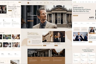 design law firm website lawyer attorney notary seo content writing legal website