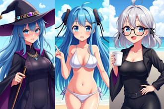 draw your original character or fanart for you