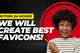 create a best favicons of your logo in 24 hours