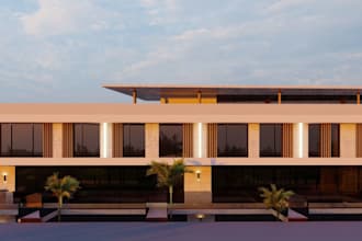 revit commercial architectural 3drendering exterior interior design 3d modeling