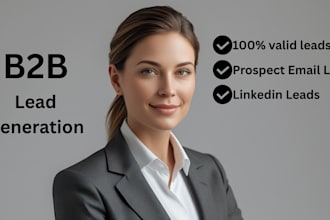 generate verified b2b leads and targeted prospect list for your business