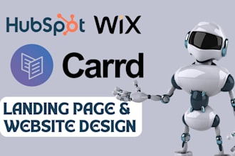 design carrd website redesign wix hubspot blog landing page website carrd co