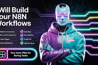 build n8n or make ai agents to automate your business n8n zapier expert