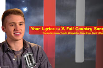 write and sing heartfelt country music with soul and storytelling