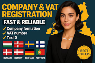 start a company in malta with vat and  oss setup fast and  reliable