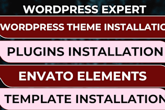 do quickly install, edit and customized envato template kits and wordpress theme