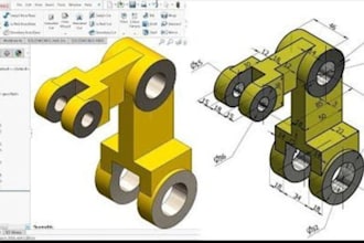 design 2d, 3d cad product models for 3d printing solidworks, stl file prototype