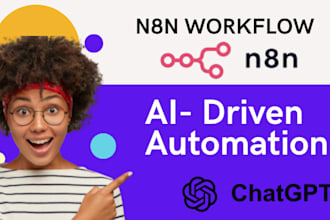 build smart n8n chatbot, api integration and workflows
