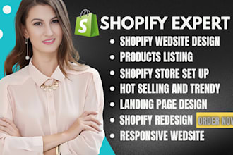 design shopify website, jewelry store, fashion website, clothing store, skincare