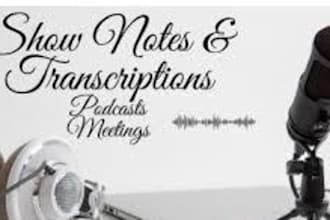 create SEO optimized podcast show notes to grow audience