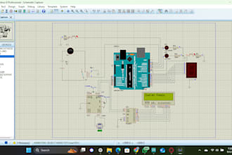 do circuit design schematics pcb layout and simulation with proteus