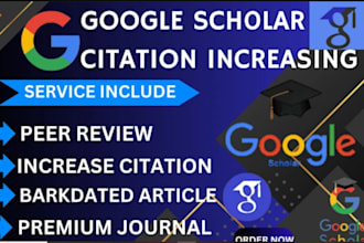 publish article in google scholar citation with peer review journal