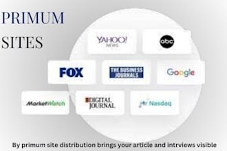 distribute article interviews to premium sites