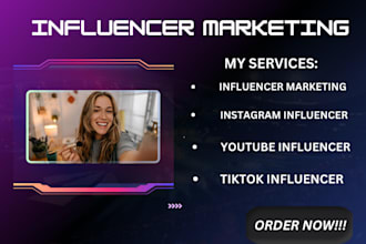find best instagram, youtube, tiktok influencers list for influencer marketing