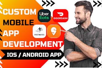 build food delivery app like ubereats, doordash do custom food ordering system