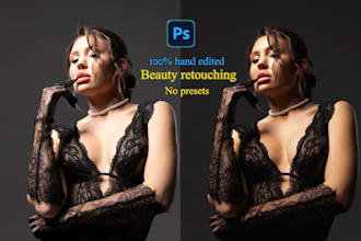 natural and clean portrait photo retouching in photoshop