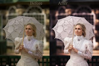 natural and clean portrait photo retouching in photoshop