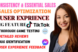 test and review your games website, or application