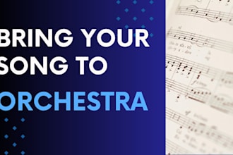 create an orchestral version of your song