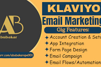 setup klaviyo email marketing flows shopify sales funnel email automation