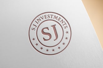 design modern financial logo, law, consulting business and tax