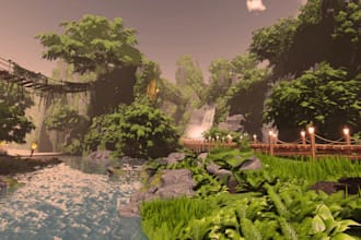 create a professional roblox map build game models develop a full roblox game