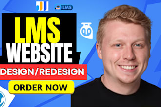 build wordpress lms website, elearning website with tutor lms, learndash, moodle