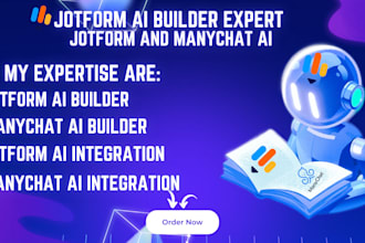 setup jotform ai agent manychat bot jotform ai jotform and jotform bot