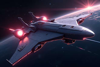 design scifi vehicles for you