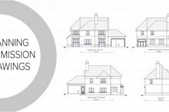 do drawings for your planning permission application for UK councils