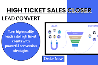 professionally close your sales leads on zoom, call, or live chat